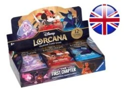 DISNEY - Lorcana - Trading Cards Boite De 24 Boosters S1 Vague 1 - UK