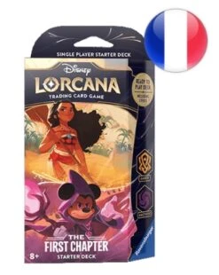 DISNEY - Lorcana - Trading Cards Starters Vaiana / Mickey S1V1 - FR