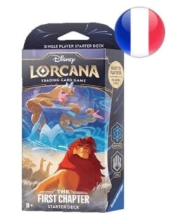 DISNEY - Lorcana - Trading Cards Starters Aurore / Simba S1V1 -FR