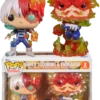 FUNKO MY HERO ACADEMIA - POP Animation - 2 Pack - Endeavor Et Todoroki SE