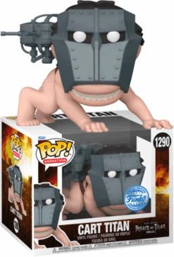 FUNKO ATTACK ON TITANS - POP SUPER N° 1290 - Cart Titan S.Edit.
