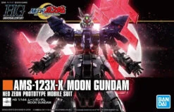 GUNDAM - HGUC 1/144 Moon Gundam - Model Kit - 13cm