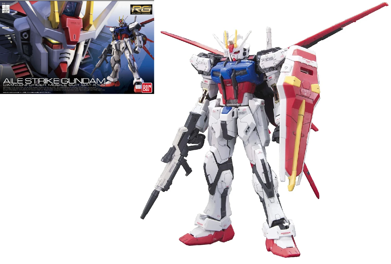GUNDAM - RG 1/144 Aile Strike Gundam - Model Kit 1 GUNDAM - RG 1/144 Aile Strike Gundam - Model Kit