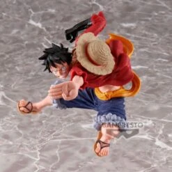 ONE PIECE - Luffy -Scultures Big Banpresto Figure Colosseum 8cm -Figurines Mania Soldes Magasin FIGBP16559P 5