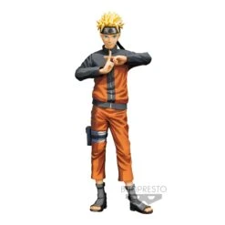 BANPRESTO NARUTO SHIPPUDEN - Uzumaki Naruto - Figurine Grandista Nero
