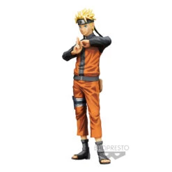 BANPRESTO NARUTO SHIPPUDEN - Uzumaki Naruto - Figurine Grandista Nero -Figurines Mania Soldes Magasin FIGBP18406P 4