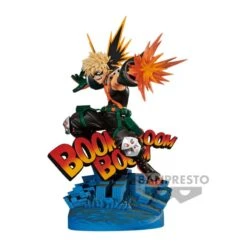 BANPRESTO MY HERO ACADEMIA - Katsuki Bakugo The Brush - Figurine Dioramatic 20cm