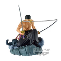 BANPRESTO ONE PIECE - Roronoa Zoro 'The Anime' - Figurine Dioramatic 15cm