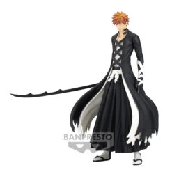 BANPRESTO BLEACH - Ichigo Kurosaki - Figurine Solid And Souls 17cm