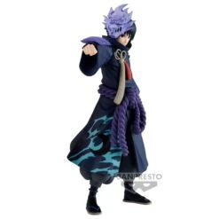 BANPRESTO NARUTO SHIPPUDEN - Uchiha Sasuke - Fig. 20th Anniversary Costume 16cm