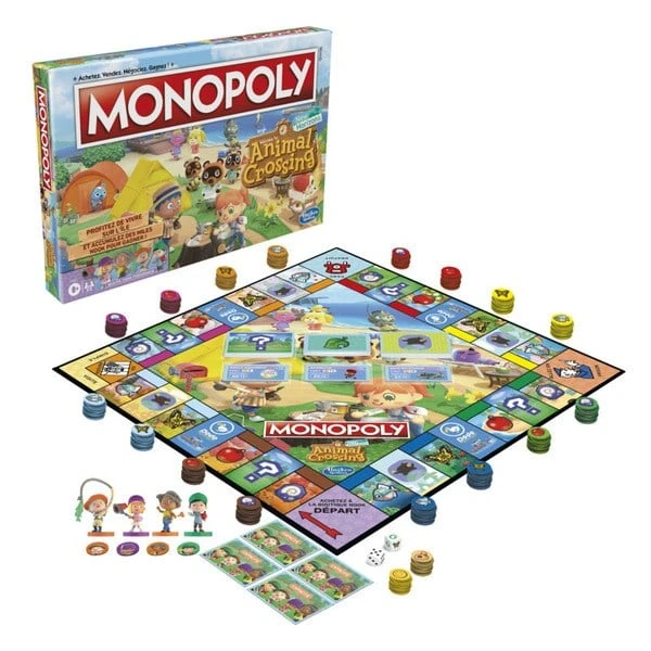 Hasbro MONOPOLY - Animal Crossing (FR) 2 Hasbro MONOPOLY - Animal Crossing (FR) â Image 2