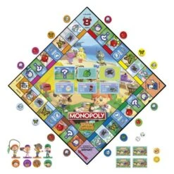 Hasbro MONOPOLY - Animal Crossing (FR) 7 Hasbro MONOPOLY - Animal Crossing (FR) -Figurines Mania Soldes Magasin FIGF1661 4