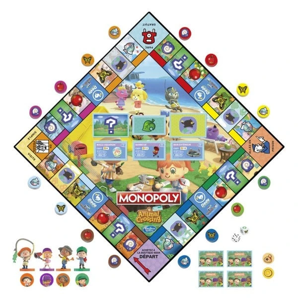 Hasbro MONOPOLY - Animal Crossing (FR) 4 Hasbro MONOPOLY - Animal Crossing (FR) â Image 4