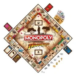 Hasbro MONOPOLY - Indiana Jones (FR) -Figurines Mania Soldes Magasin FIGF411201 3