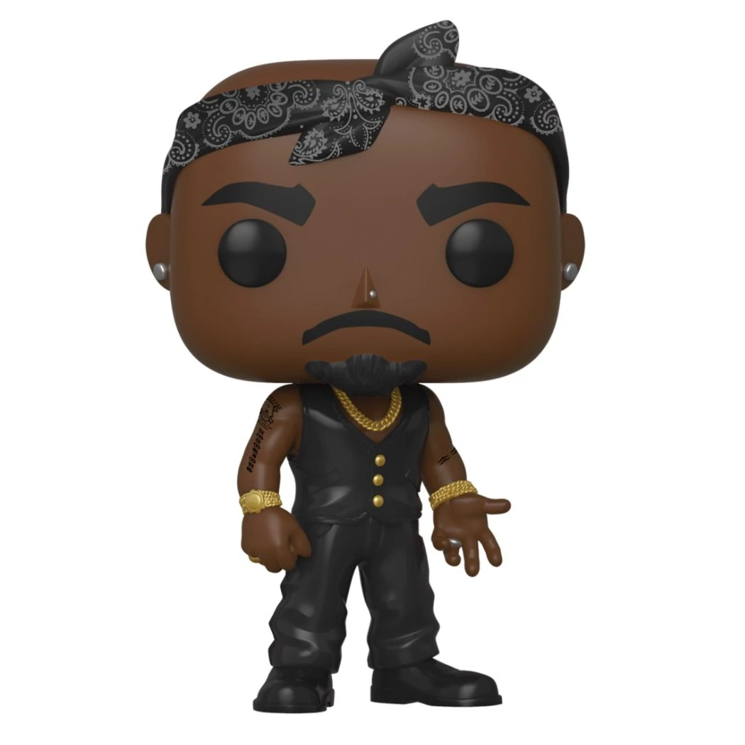 FUNKO 2PAC - POP N° 158 - Tupac Shakur - Vest W/Bandana 2 FUNKO 2PAC - POP N° 158 - Tupac Shakur - Vest W/Bandana – Image 2