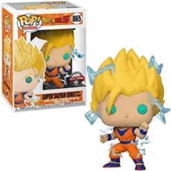 FUNKO DRAGON BALL Z - POP Animation N° 865 - SS2 Goku Avec Chase (GITD)