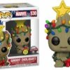 FUNKO MARVEL - POP N° 530 - Groot De Noel 'GITD' SPECIAL EDITION