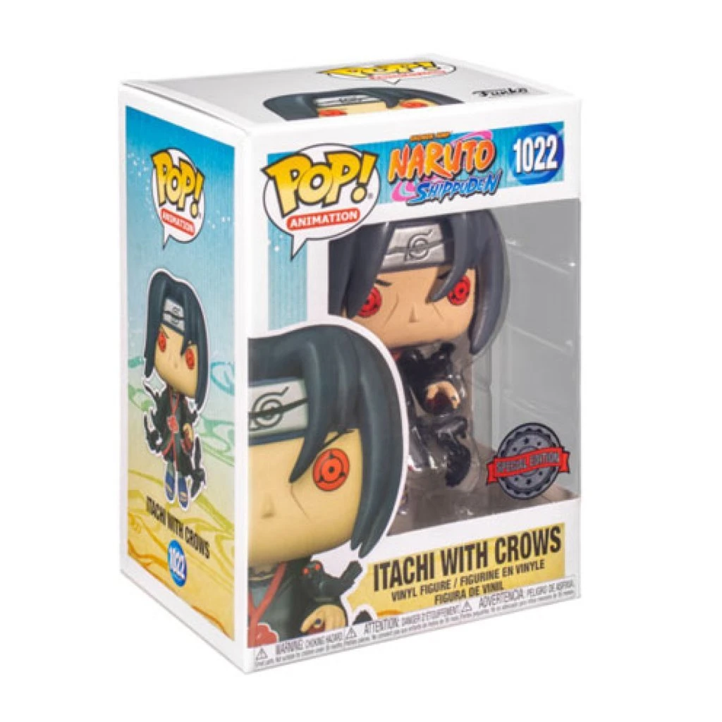 FUNKO NARUTO - POP N° 1022 - Itachi W/Crows 3 FUNKO NARUTO - POP N° 1022 - Itachi W/Crows – Image 3