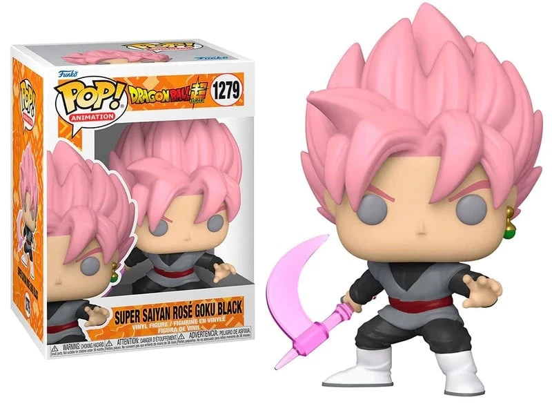 FUNKO DRAGON BALL SUPER - POP N° 1279 - S.S.Rosé Goku Black 1 FUNKO DRAGON BALL SUPER - POP N° 1279 - S.S.Rosé Goku Black
