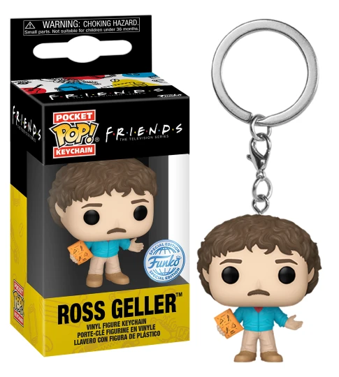 FUNKO FRIENDS - Pocket Pop Keychains - 80's Ross 1 FUNKO FRIENDS - Pocket Pop Keychains - 80's Ross