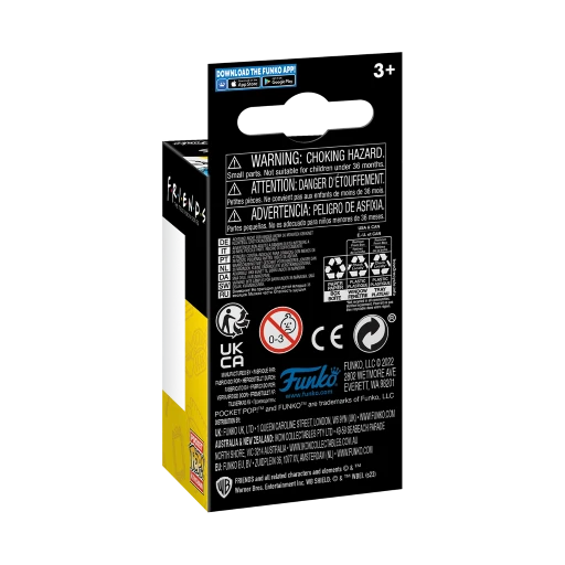 FUNKO FRIENDS - Pocket Pop Keychains - 80's Ross 4 FUNKO FRIENDS - Pocket Pop Keychains - 80's Ross – Image 4