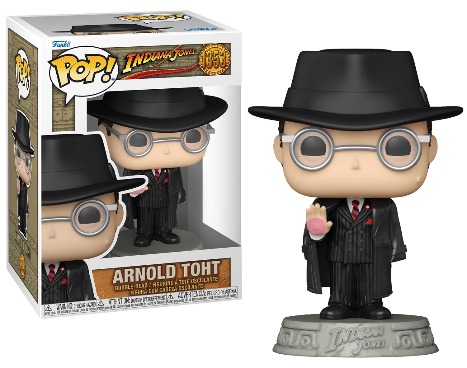 FUNKO INDIANA JONES 1 - POP N° 1353 - Arnold Toht 1 FUNKO INDIANA JONES 1 - POP N° 1353 - Arnold Toht