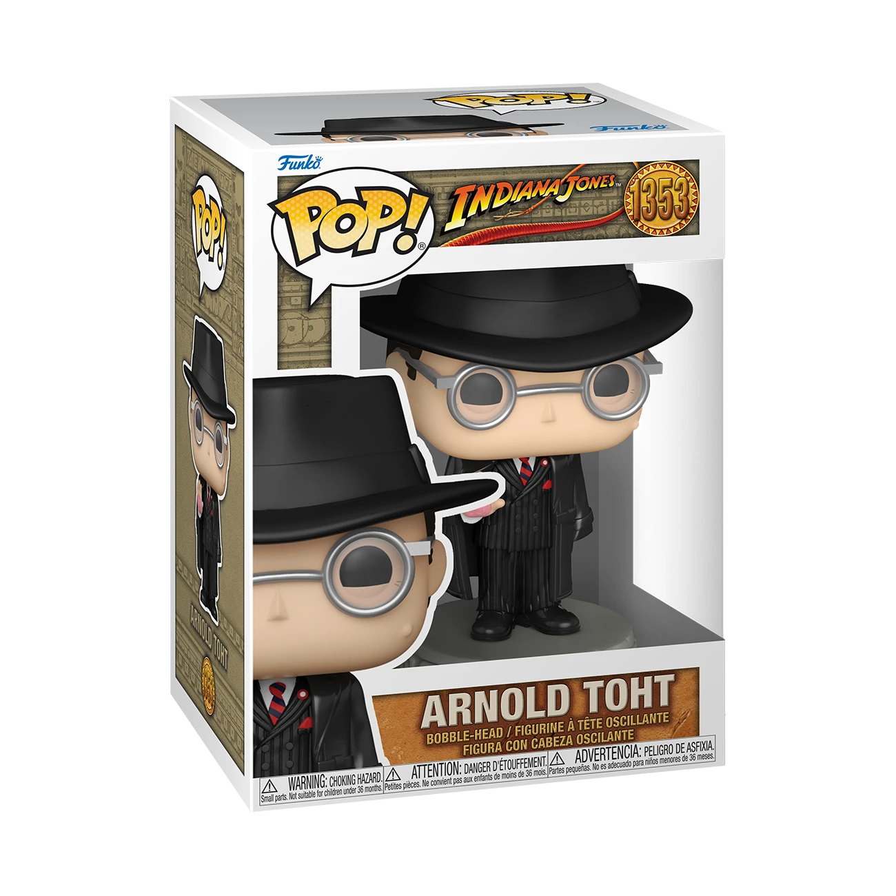 FUNKO INDIANA JONES 1 - POP N° 1353 - Arnold Toht 2 FUNKO INDIANA JONES 1 - POP N° 1353 - Arnold Toht – Image 2