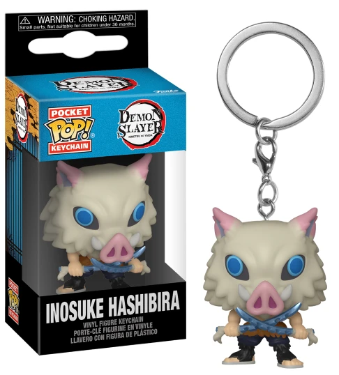 FUNKO DEMON SLAYER - Pocket Pop Keychains - Inosuke 1 FUNKO DEMON SLAYER - Pocket Pop Keychains - Inosuke