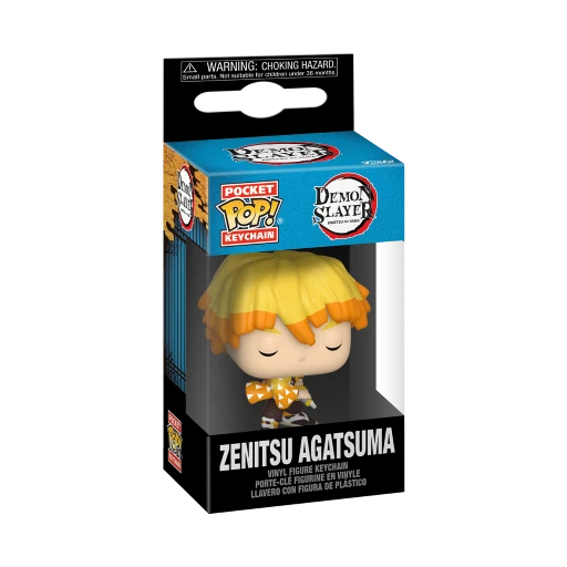FUNKO DEMON SLAYER - Pocket Pop Keychains - Zenitsu 2 FUNKO DEMON SLAYER - Pocket Pop Keychains - Zenitsu – Image 2