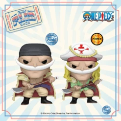 FUNKO ONE PIECE - POP Animation N° XXX - Barbe Blanche W/ Chase