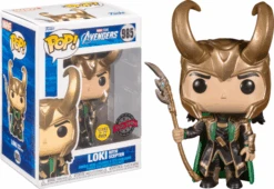 FUNKO AVENGERS - POP N° 985 - Loki W/Scepter Glow In The Dark