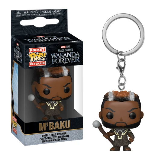 FUNKO BLACK PANTHER WAKANDA FOREVER - Pocket Pop Keychains - M'Baku 1 FUNKO BLACK PANTHER WAKANDA FOREVER - Pocket Pop Keychains - M'Baku