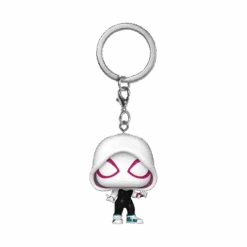 FUNKO SPIDER-MAN ACROSS THE SPIDER-VERSE -Pocket Pop Keychains - Spider-Gwen -Figurines Mania Soldes Magasin FIGFUN67206 3