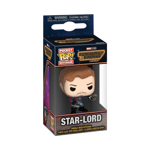 FUNKO LES GARDIENS DE LA GALAXIE 3 - Pocket Pop Keychains - Star-Lord 2 FUNKO LES GARDIENS DE LA GALAXIE 3 - Pocket Pop Keychains - Star-Lord – Image 2