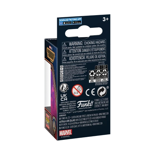 FUNKO LES GARDIENS DE LA GALAXIE 3 - Pocket Pop Keychains - Star-Lord 4 FUNKO LES GARDIENS DE LA GALAXIE 3 - Pocket Pop Keychains - Star-Lord – Image 4