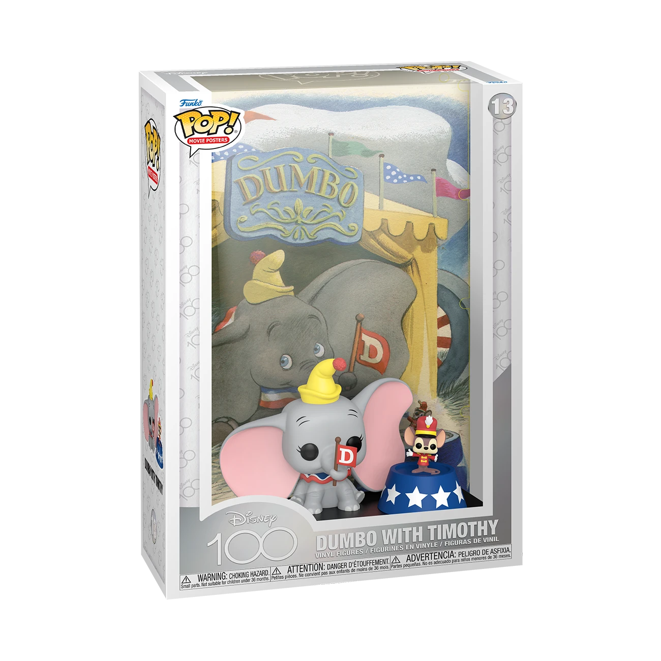 FUNKO DISNEY - POP Movies Poster N° 13 - Dumbo 2 FUNKO DISNEY - POP Movies Poster N° 13 - Dumbo – Image 2