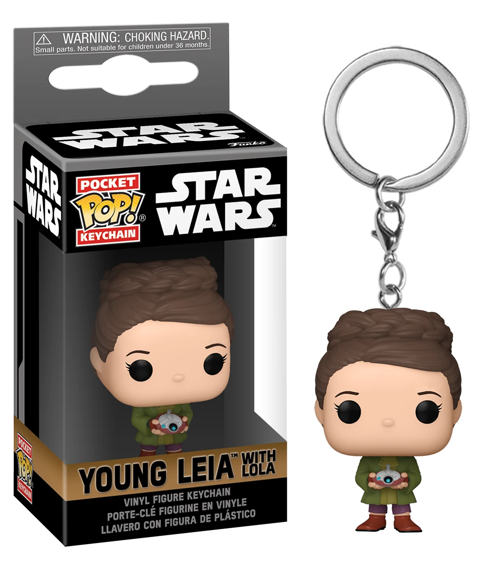 FUNKO STAR WARS OBI-WAN KENOBI - Pocket Pop Keychains - Leia Organa 'Jeune' 1 FUNKO STAR WARS OBI-WAN KENOBI - Pocket Pop Keychains - Leia Organa 'Jeune'