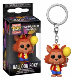 FUNKO FNAF SECURITY BREACH - Pocket Pop Keychains - Balloon Foxy