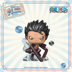 FUNKO ONE PIECE - POP Animation N° 1266 - Snake Man Luffy (METAL)