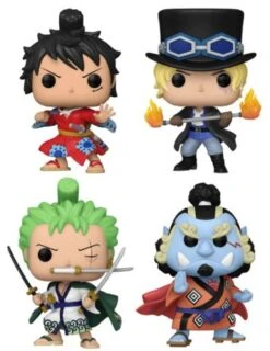 FUNKO ONE PIECE - POP Animation N° 04 - S4 4pk (GW) -Figurines Mania Soldes Magasin FIGFUN69107 3