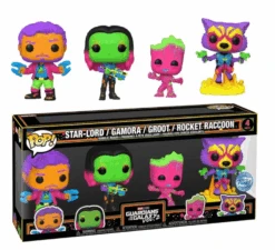 FUNKO LES GARDIENS DE LA GALAXIE 2 - POP Movie - 4pk (BLKLT)