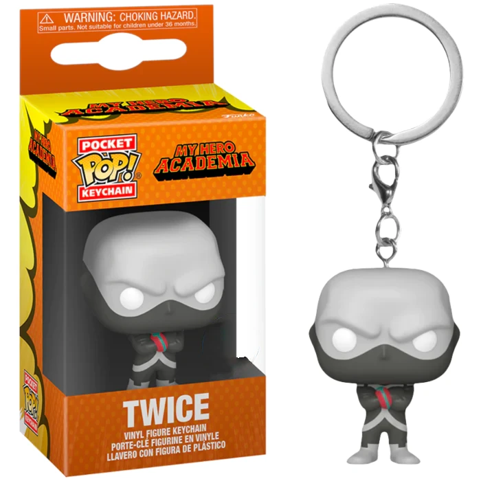 FUNKO MY HERO ACADEMIA - Pocket Pop Keychains - Twice (Hideout) 1 FUNKO MY HERO ACADEMIA - Pocket Pop Keychains - Twice (Hideout)