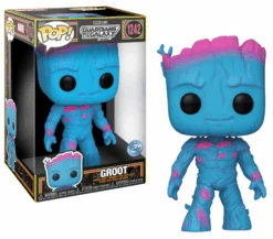 FUNKO LES GARDIENS DE LA GALAXIE 3 - POP Jumbo N° 1242 - Groot (BLKLT)