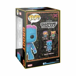 FUNKO LES GARDIENS DE LA GALAXIE 3 - POP Jumbo N° 1242 - Groot (BLKLT) -Figurines Mania Soldes Magasin FIGFUN71122 4
