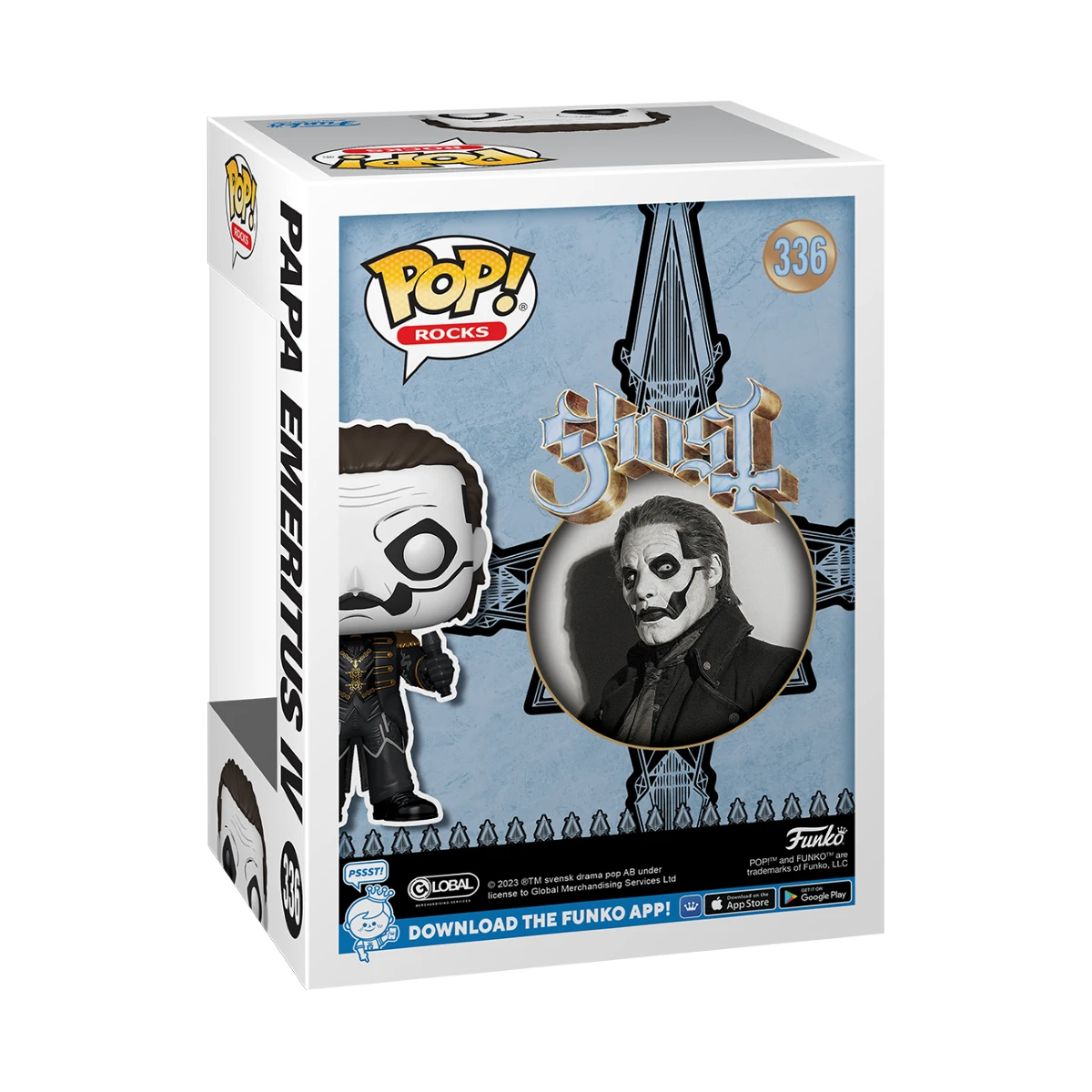 FUNKO GHOST - POP Rocks N° 336 - Papa Emeritus IV 4 FUNKO GHOST - POP Rocks N° 336 - Papa Emeritus IV – Image 4