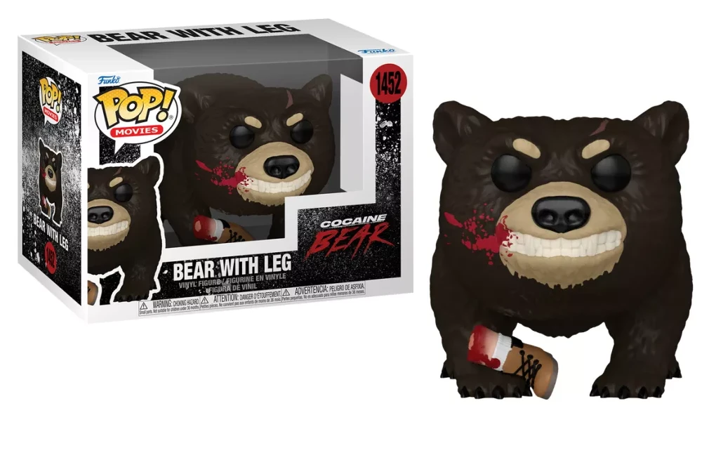 FUNKO COCAINE BEAR - POP Movies N° Xxx - Bear Avec Jambe (BD) 1 FUNKO COCAINE BEAR - POP Movies N° Xxx - Bear Avec Jambe (BD)
