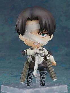 L'ATTAQUE DES TITANS S4 - Levi Ackerman - Figurine Nendoroid 10cm -Figurines Mania Soldes Magasin FIGGSC17203 3