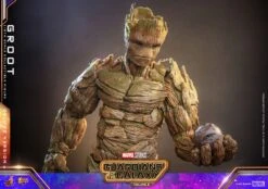 Hot Toys GARDIENS DE LA GALAXIE 3 - Groot Del. -Fig. 1/6 Movie Masterpiece 32cm -Figurines Mania Soldes Magasin FIGHOT9123092 5