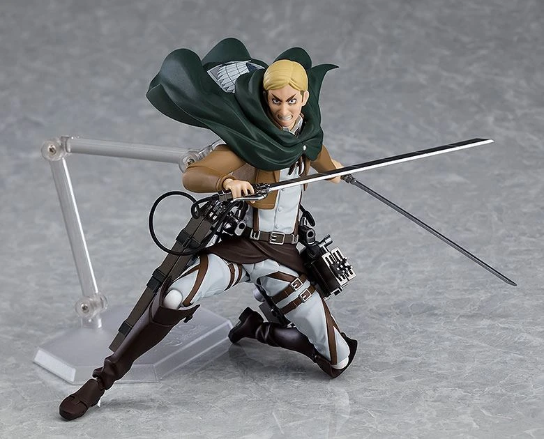 Max Factory ATTACK ON TITAN - Erwin Smith - Figurine Articulée Figma 15cm 5 Max Factory ATTACK ON TITAN - Erwin Smith - Figurine Articulée Figma 15cm – Image 5