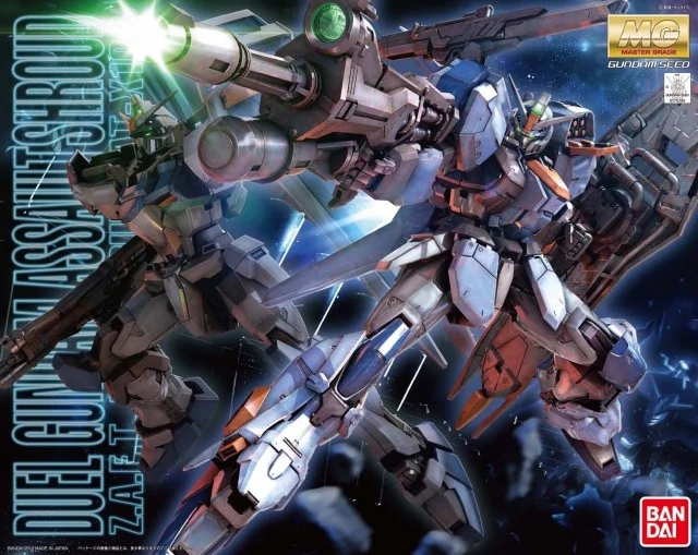GUNDAM - MG Duel Gundam Assaultshroud 1/100 - Model Kit 1 GUNDAM - MG Duel Gundam Assaultshroud 1/100 - Model Kit
